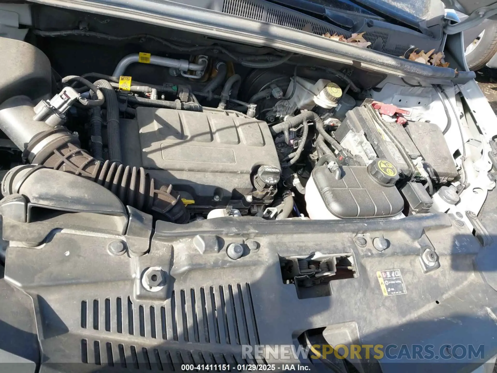 10 Фотография поврежденного автомобиля KL7CJPSB7MB354316 CHEVROLET TRAX 2021