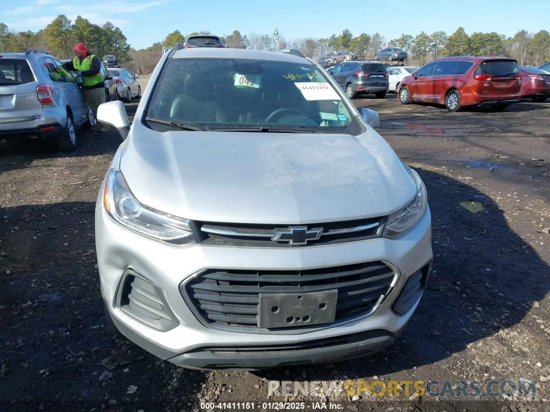 12 Фотография поврежденного автомобиля KL7CJPSB7MB354316 CHEVROLET TRAX 2021