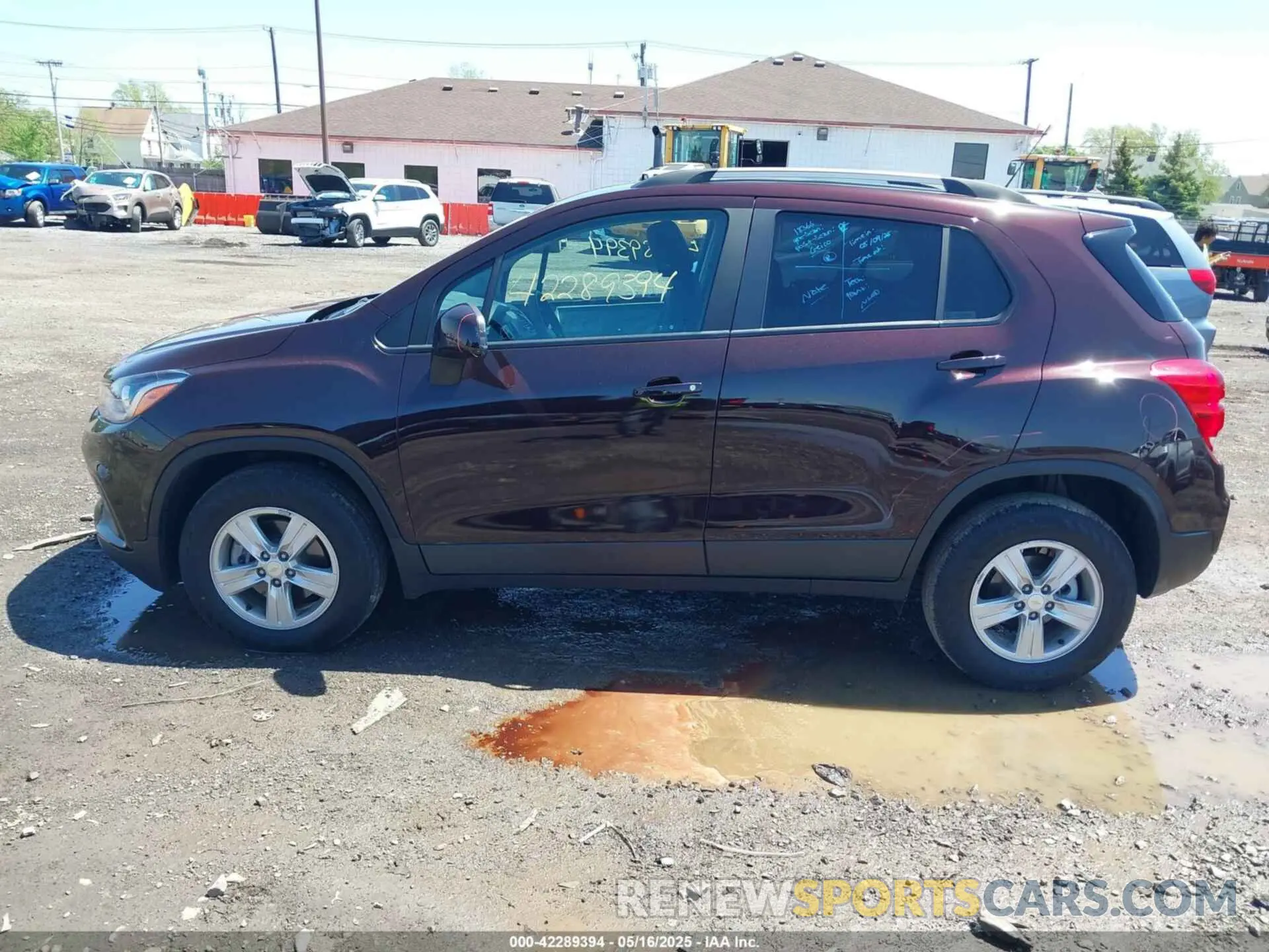 14 Фотография поврежденного автомобиля KL7CJPSB7MB359385 CHEVROLET TRAX 2021