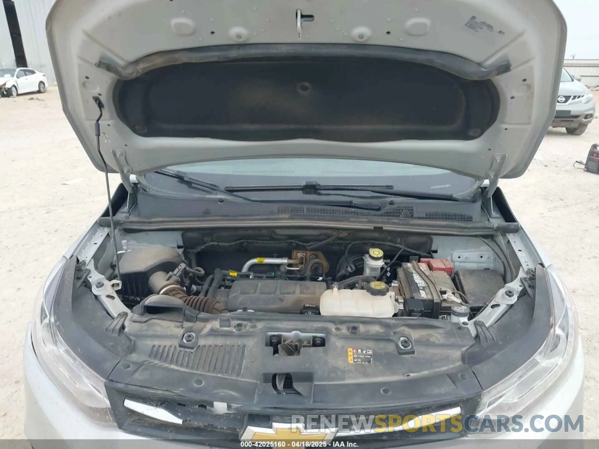 10 Photograph of a damaged car KL7CJPSB8MB321938 CHEVROLET TRAX 2021