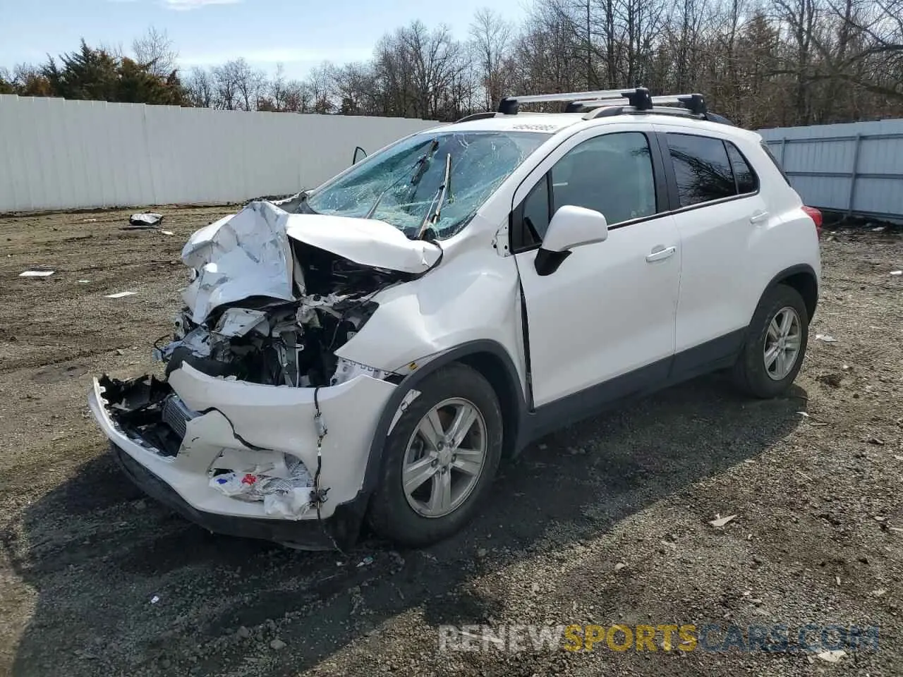 1 Фотография поврежденного автомобиля KL7CJPSB9MB326050 CHEVROLET TRAX 2021