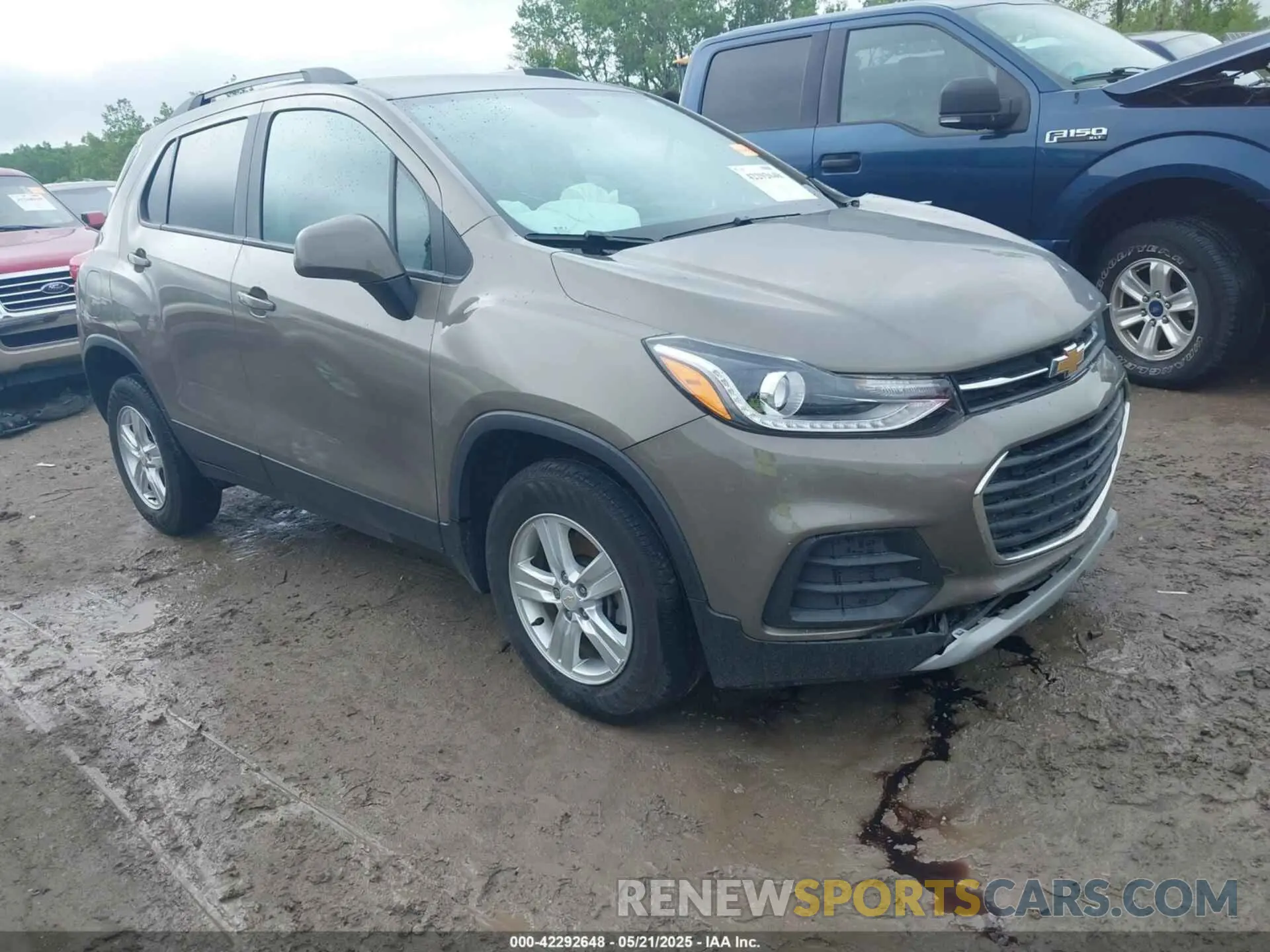 1 Photograph of a damaged car KL7CJPSBXMB311623 CHEVROLET TRAX 2021