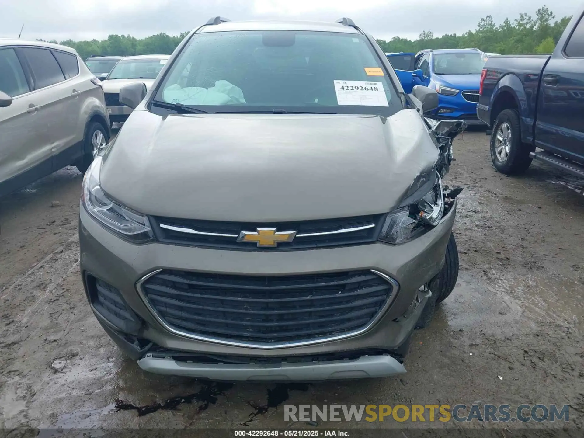 13 Photograph of a damaged car KL7CJPSBXMB311623 CHEVROLET TRAX 2021