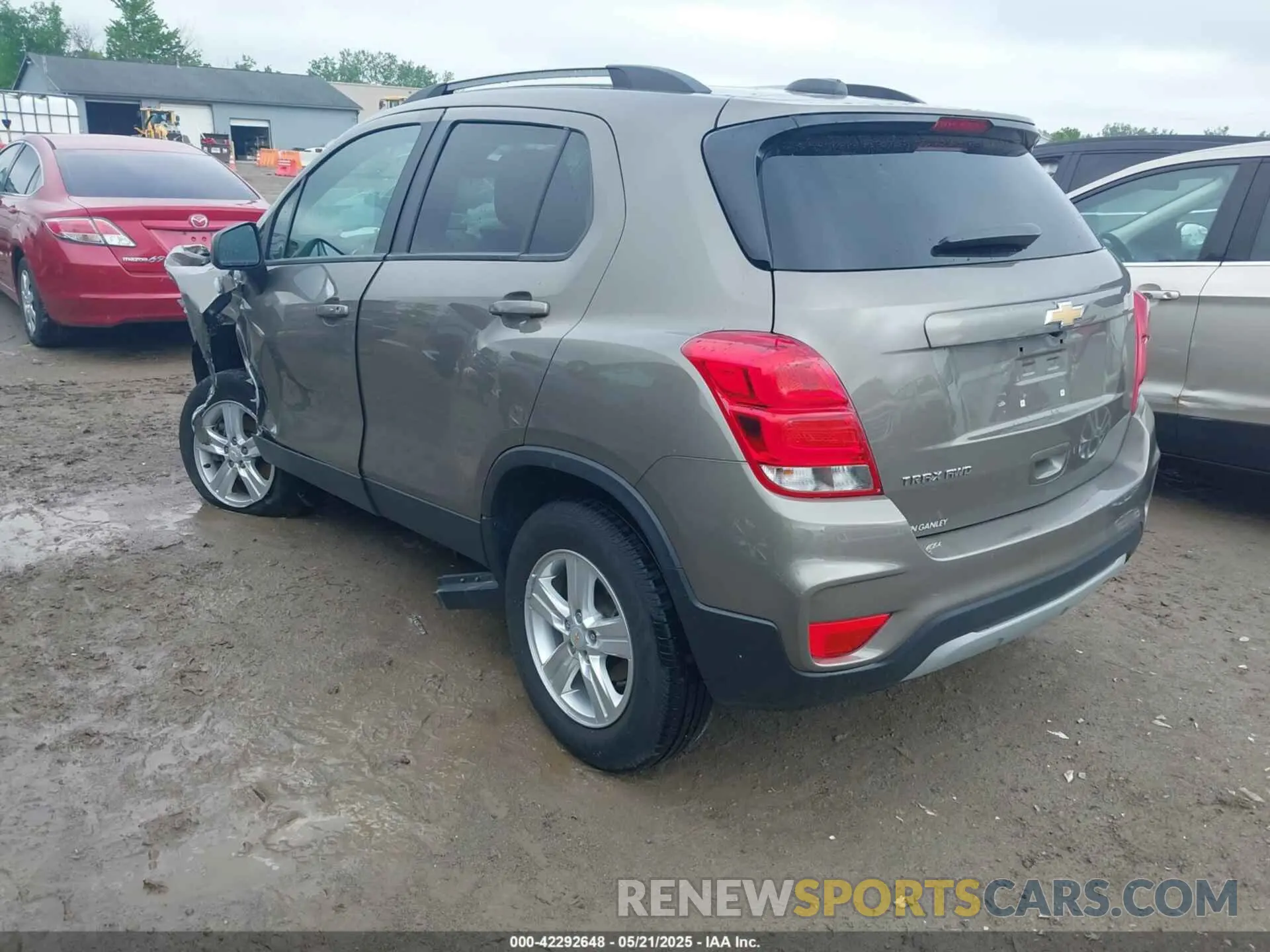 3 Photograph of a damaged car KL7CJPSBXMB311623 CHEVROLET TRAX 2021