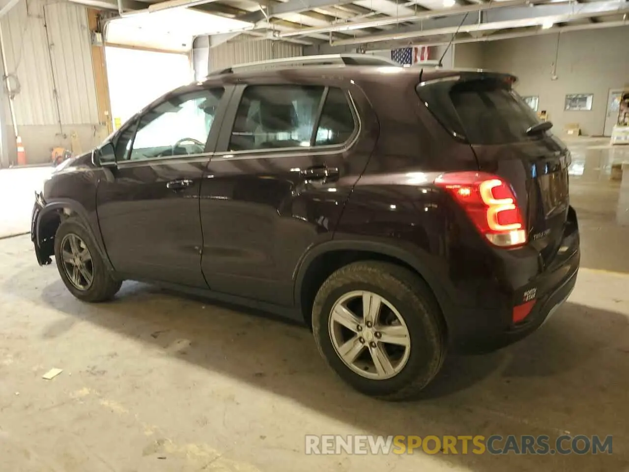2 Фотография поврежденного автомобиля KL7CJPSM1MB366849 CHEVROLET TRAX 2021