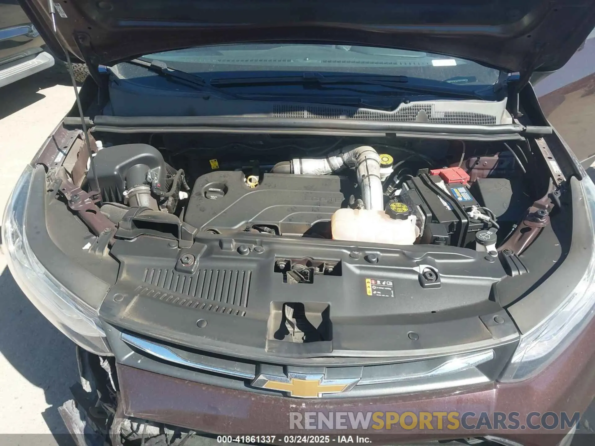 10 Фотография поврежденного автомобиля KL7CJPSM4MB364271 CHEVROLET TRAX 2021