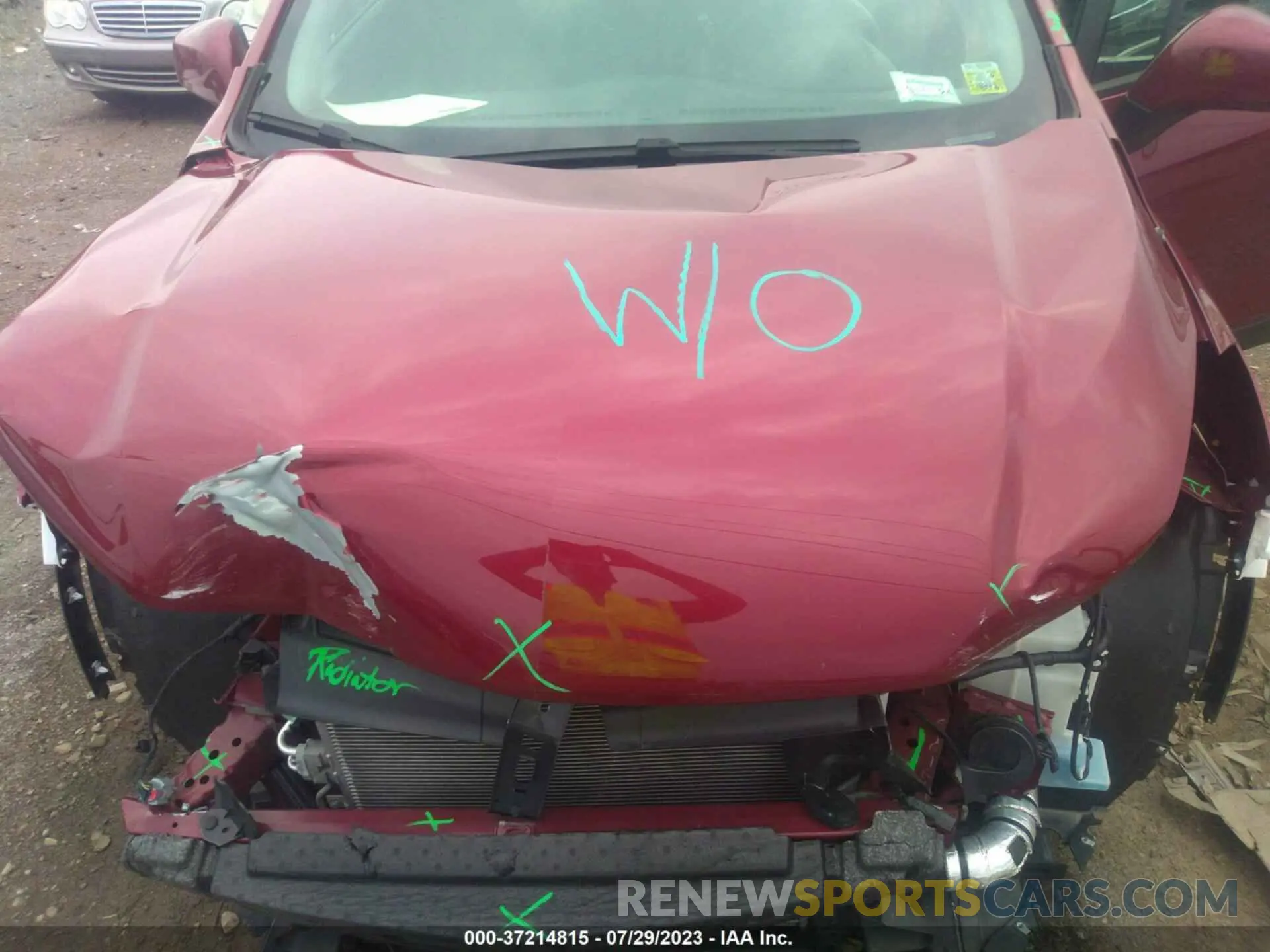 10 Photograph of a damaged car KL7CJPSM4MB367798 CHEVROLET TRAX 2021