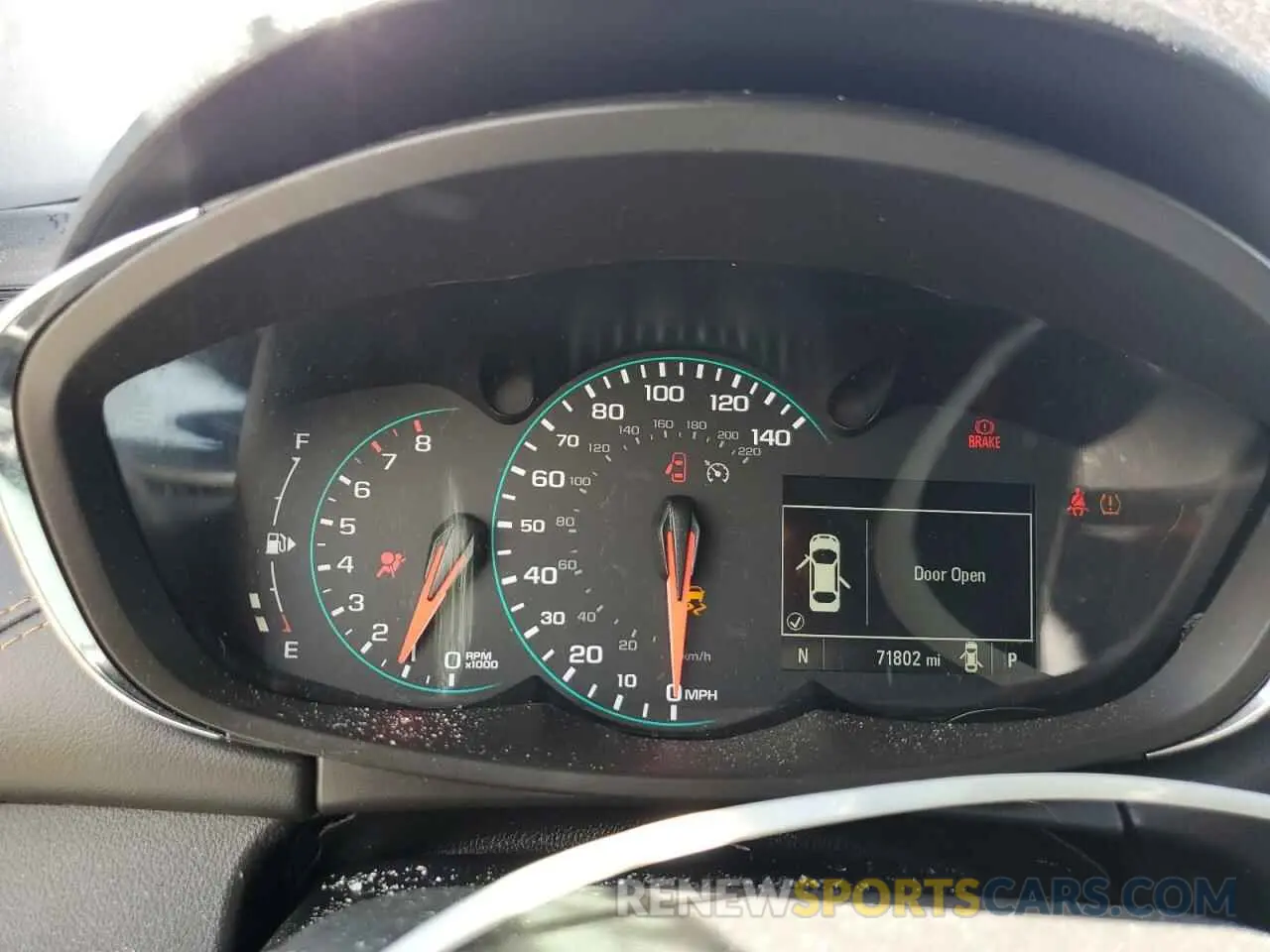 9 Photograph of a damaged car KL7CJPSM4MB368353 CHEVROLET TRAX 2021