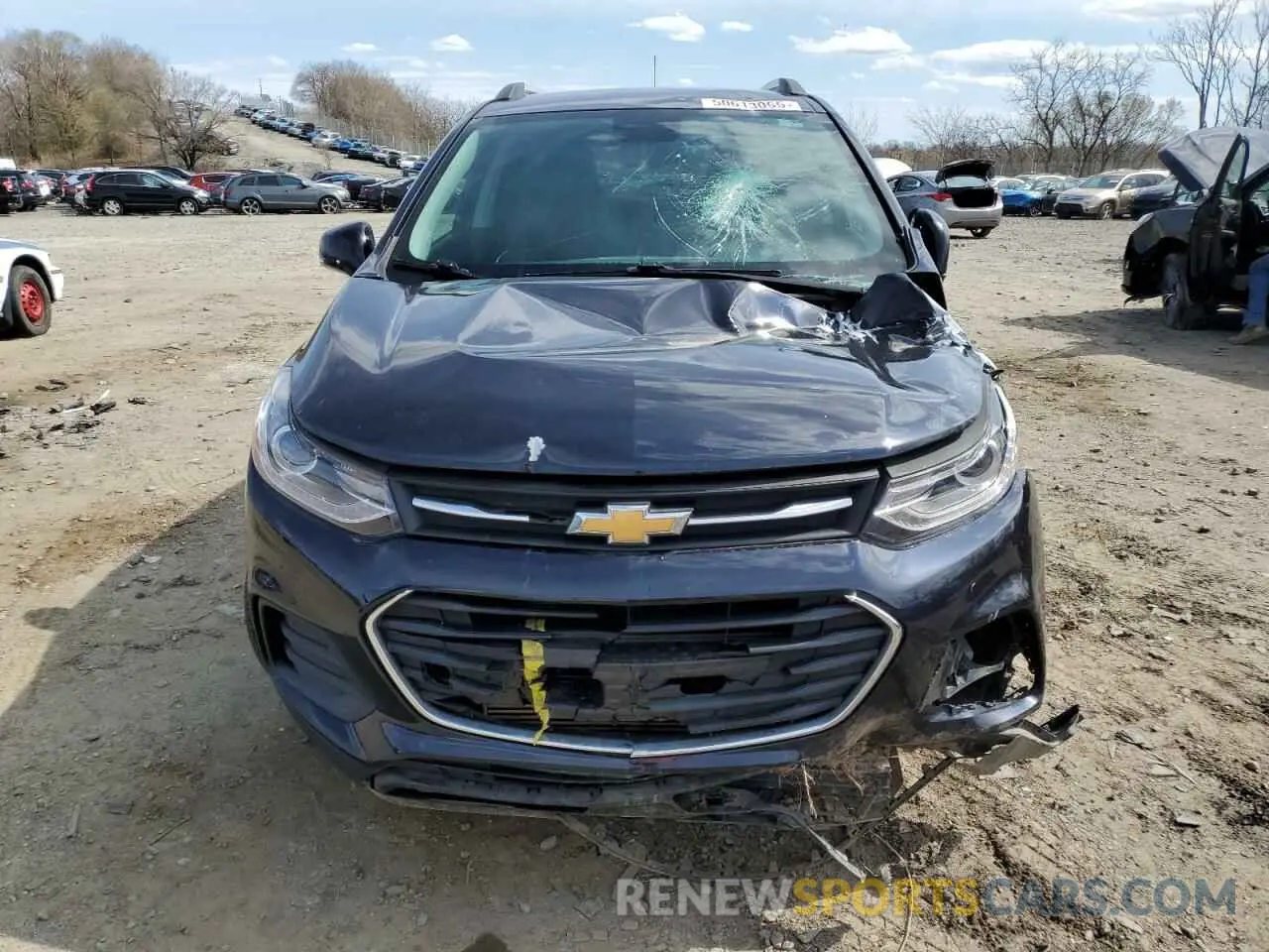 5 Photograph of a damaged car KL7CJPSM6MB372971 CHEVROLET TRAX 2021