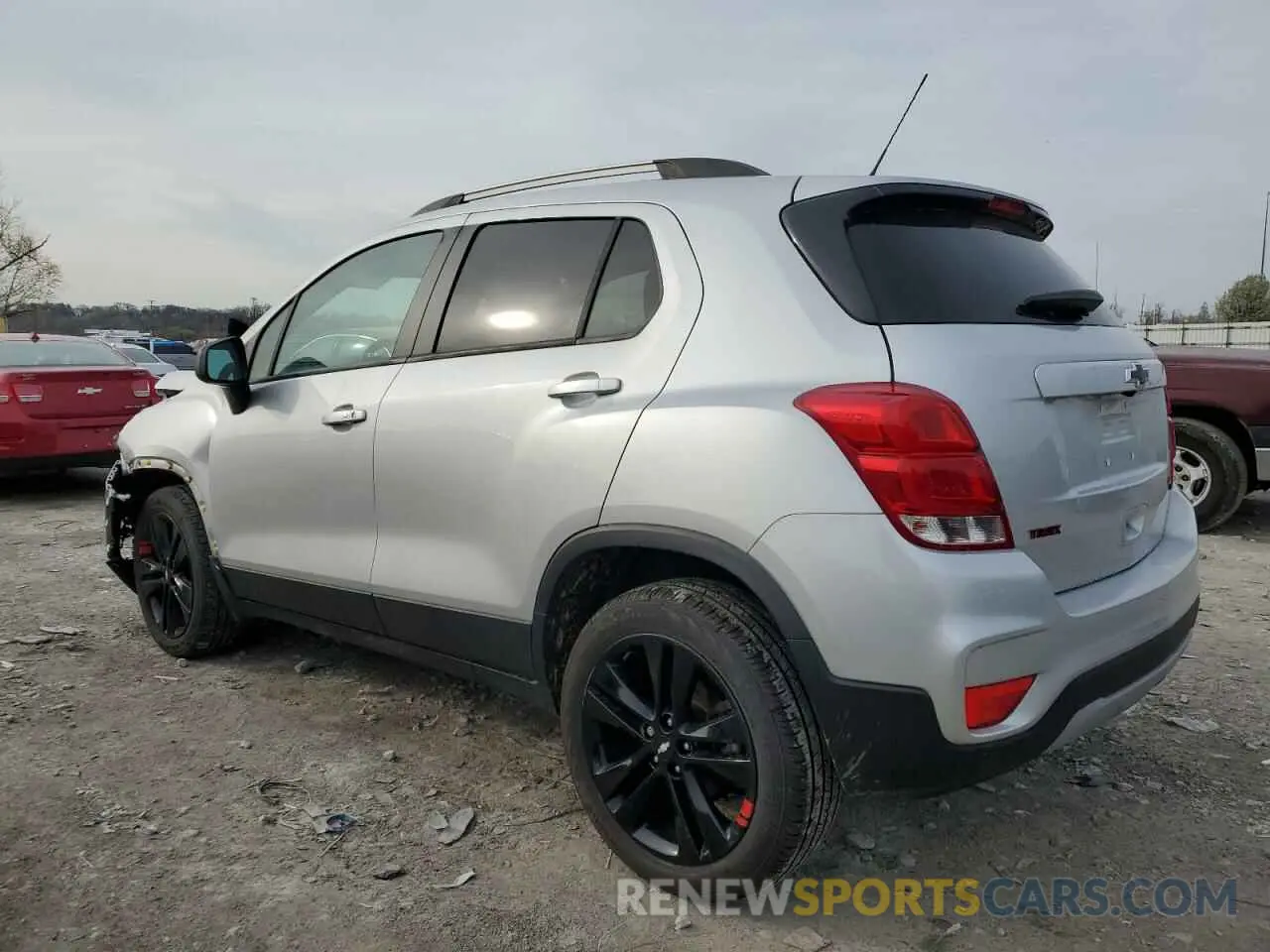2 Фотография поврежденного автомобиля KL7CJPSM7MB360781 CHEVROLET TRAX 2021