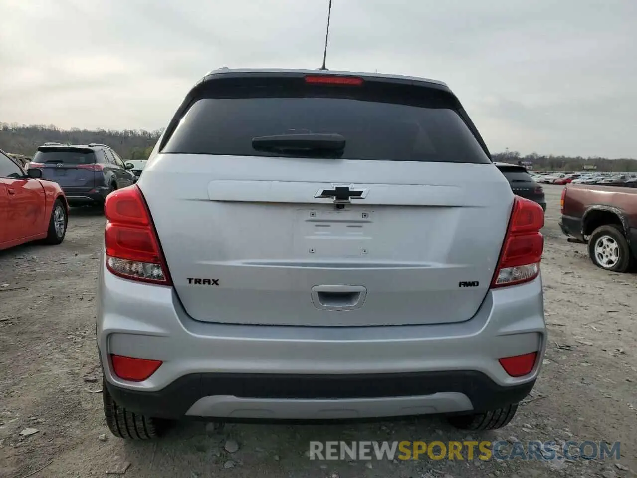6 Фотография поврежденного автомобиля KL7CJPSM7MB360781 CHEVROLET TRAX 2021