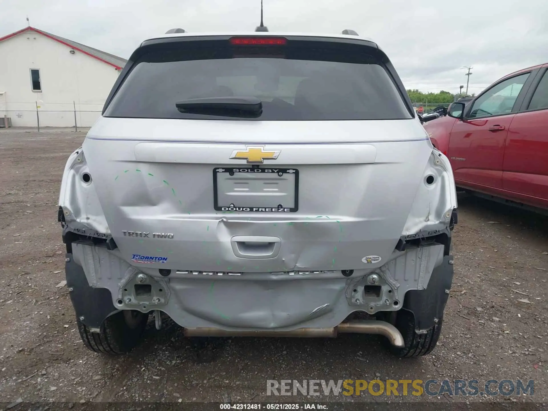 16 Фотография поврежденного автомобиля KL7CJPSM9MB362368 CHEVROLET TRAX 2021