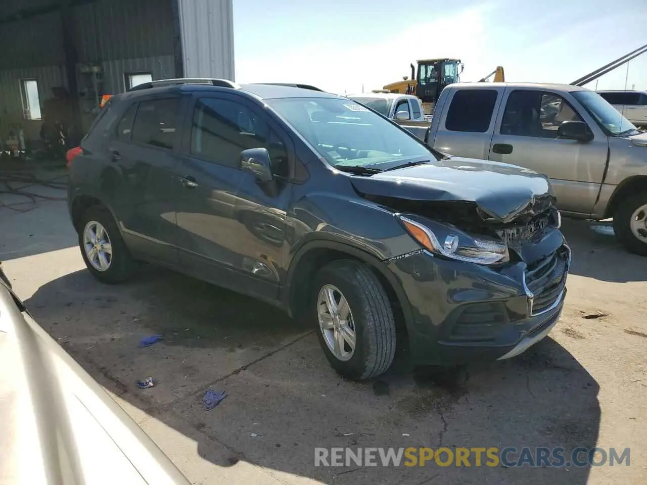 4 Photograph of a damaged car KL7CJPSMXMB360662 CHEVROLET TRAX 2021
