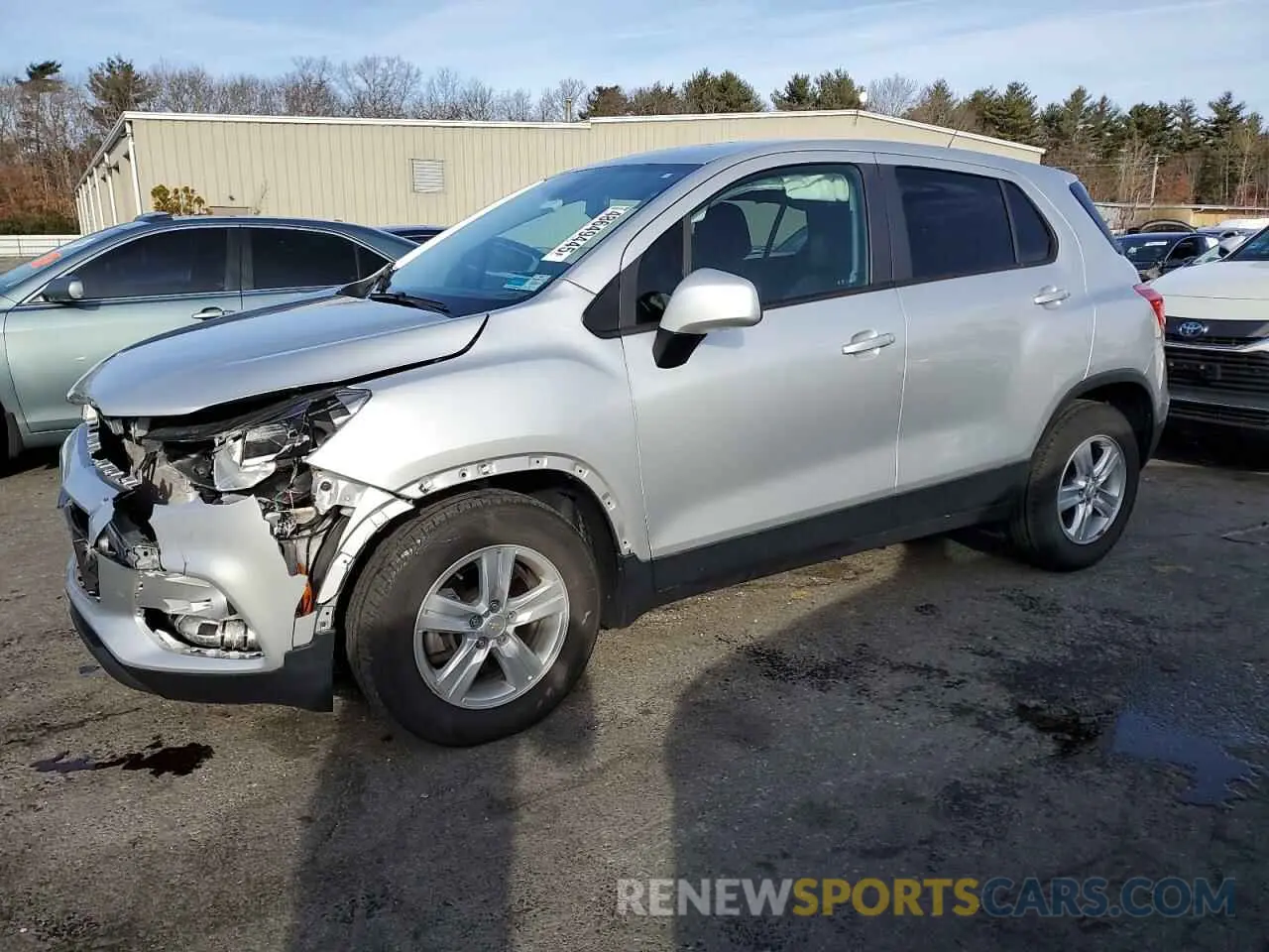 1 Photograph of a damaged car KL7CJKSM2NB527908 CHEVROLET TRAX 2022