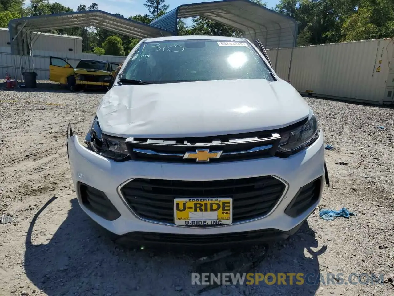 5 Photograph of a damaged car KL7CJKSM3NB512737 CHEVROLET TRAX 2022