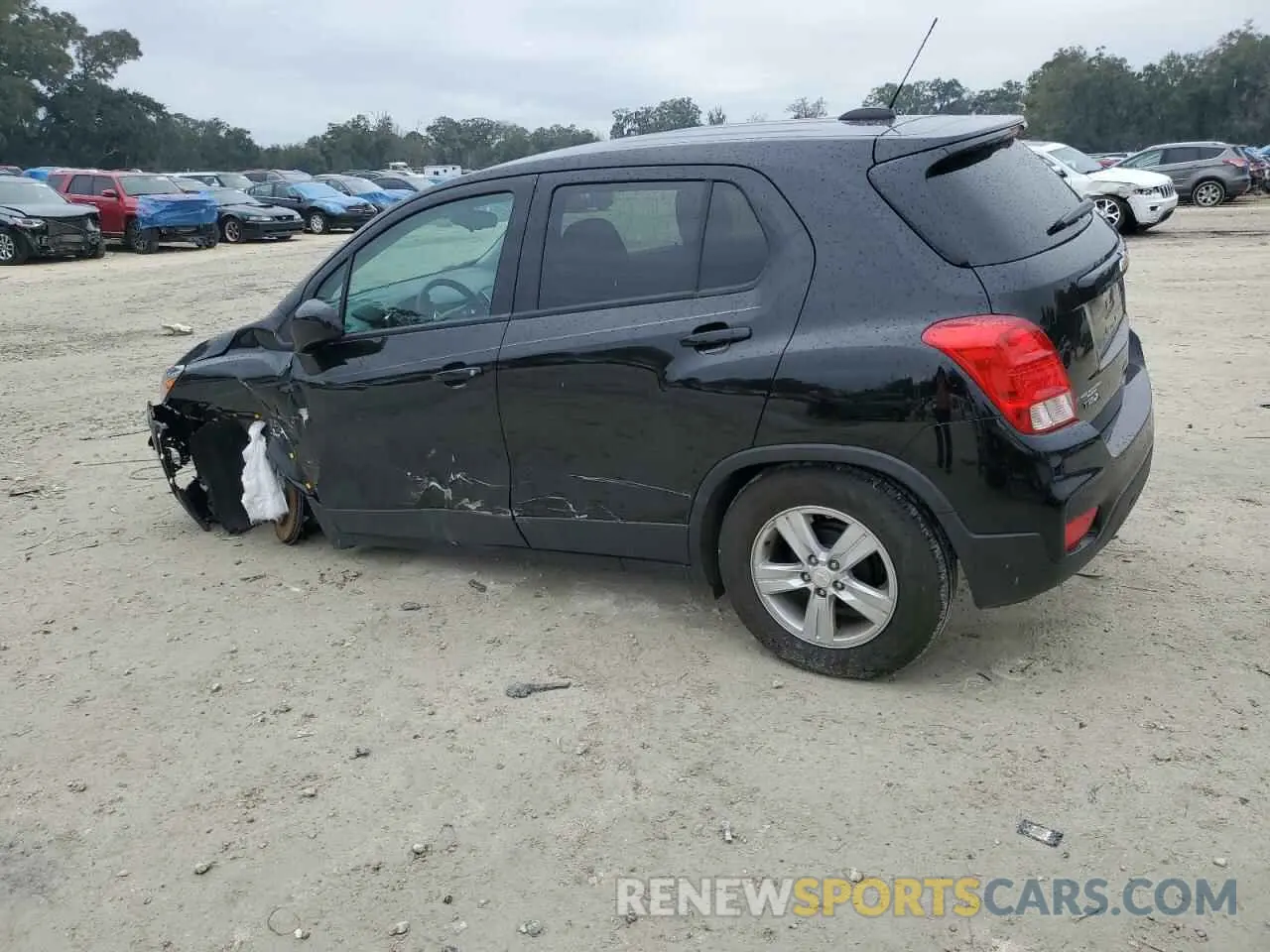 2 Фотография поврежденного автомобиля KL7CJKSM3NB527416 CHEVROLET TRAX 2022