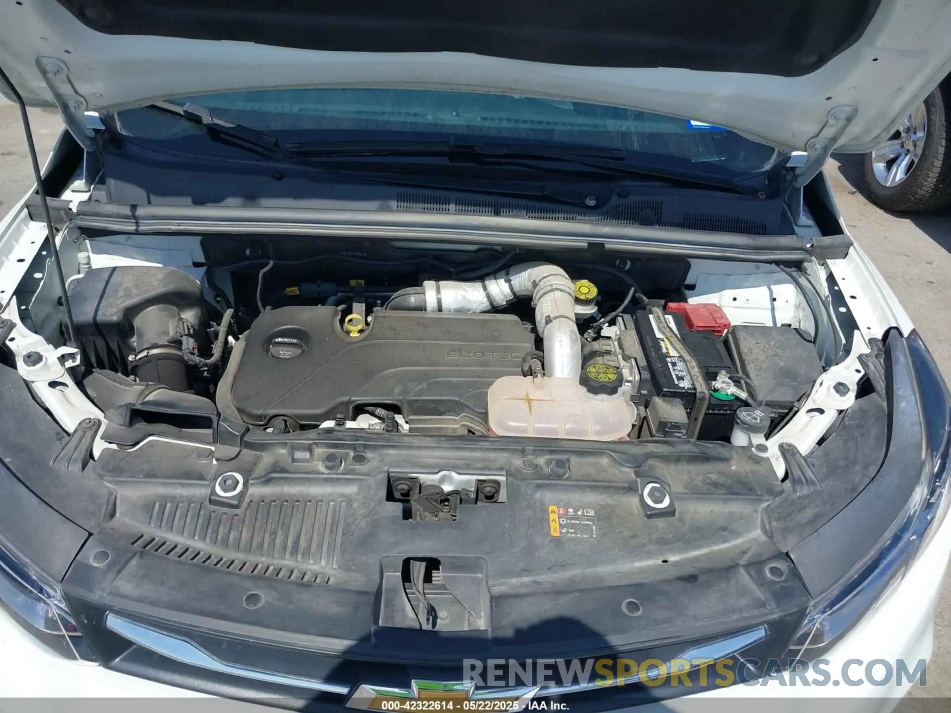 10 Photograph of a damaged car KL7CJKSM7NB548690 CHEVROLET TRAX 2022