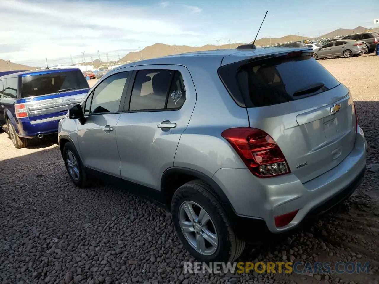 2 Фотография поврежденного автомобиля KL7CJKSM7NB552464 CHEVROLET TRAX 2022