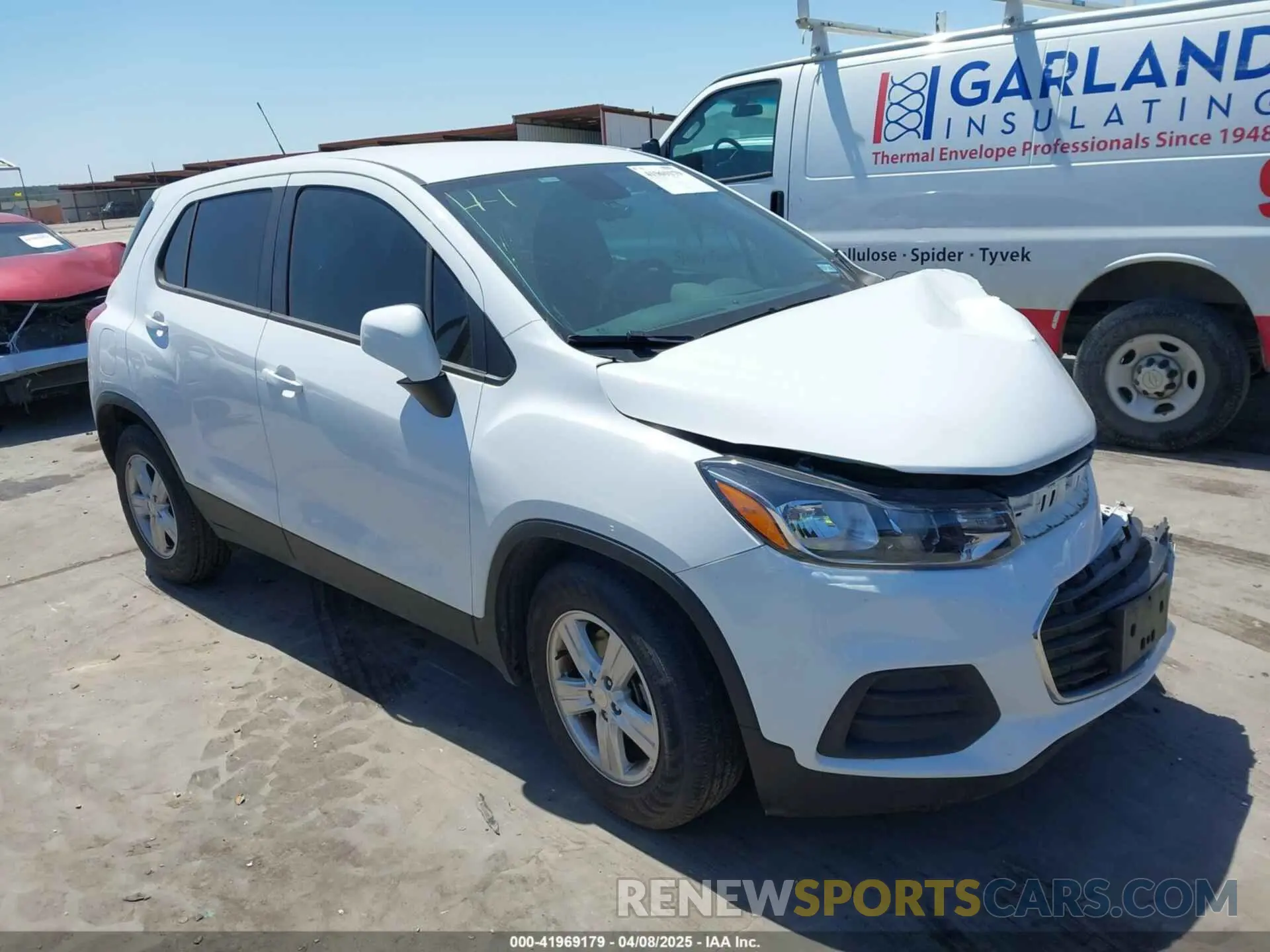 1 Photograph of a damaged car KL7CJKSM9NB510569 CHEVROLET TRAX 2022