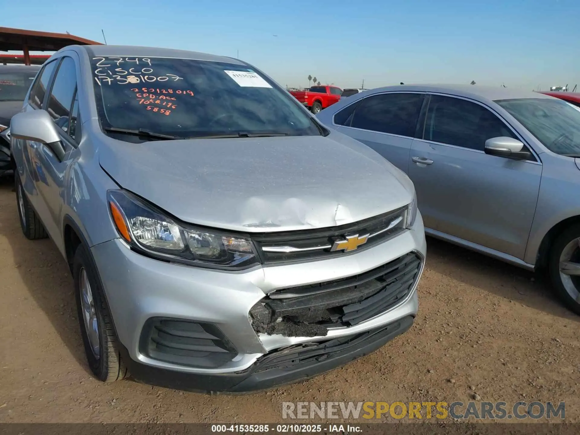 6 Фотография поврежденного автомобиля KL7CJKSMXNB555858 CHEVROLET TRAX 2022