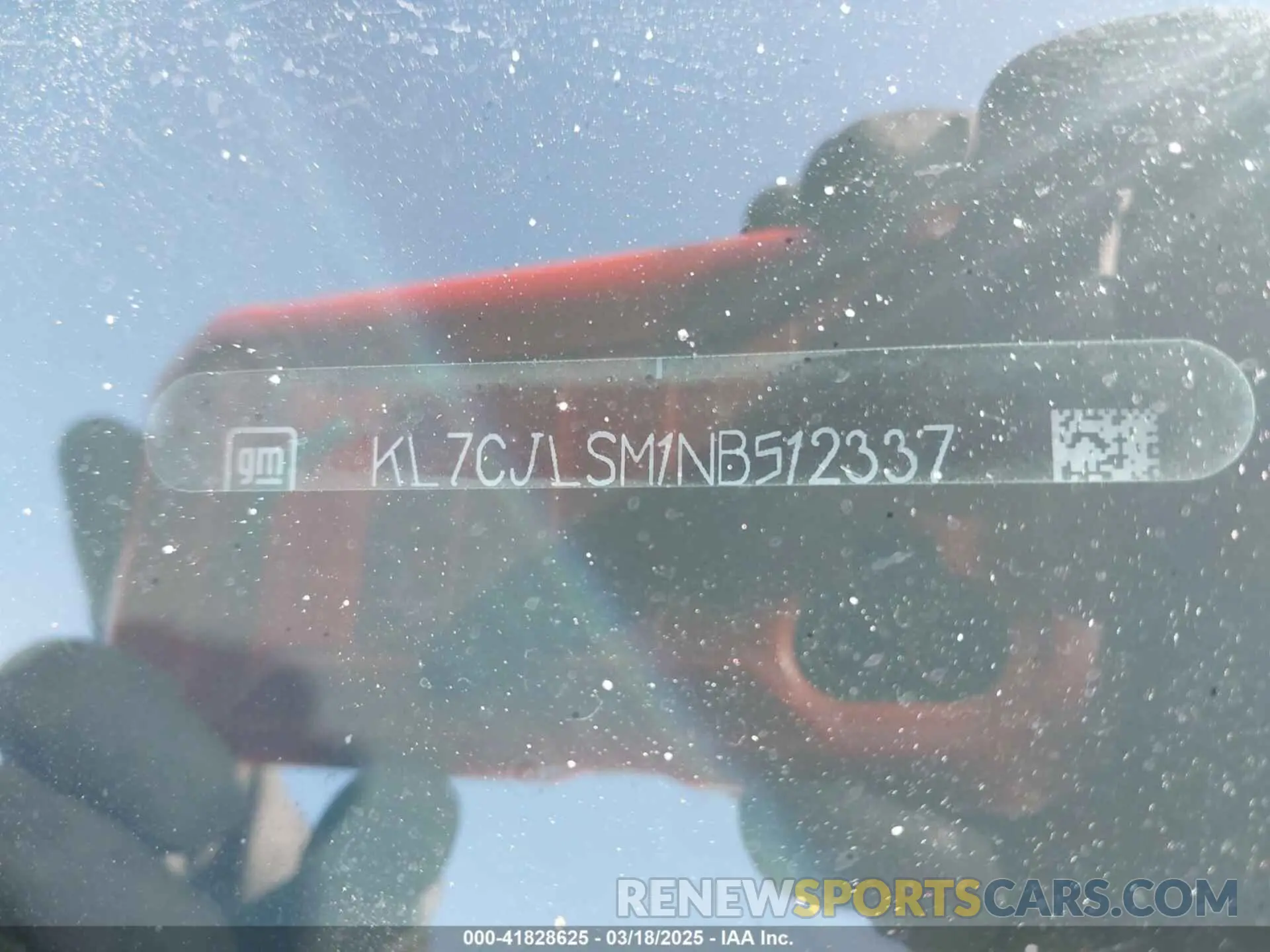 9 Photograph of a damaged car KL7CJLSM1NB512337 CHEVROLET TRAX 2022