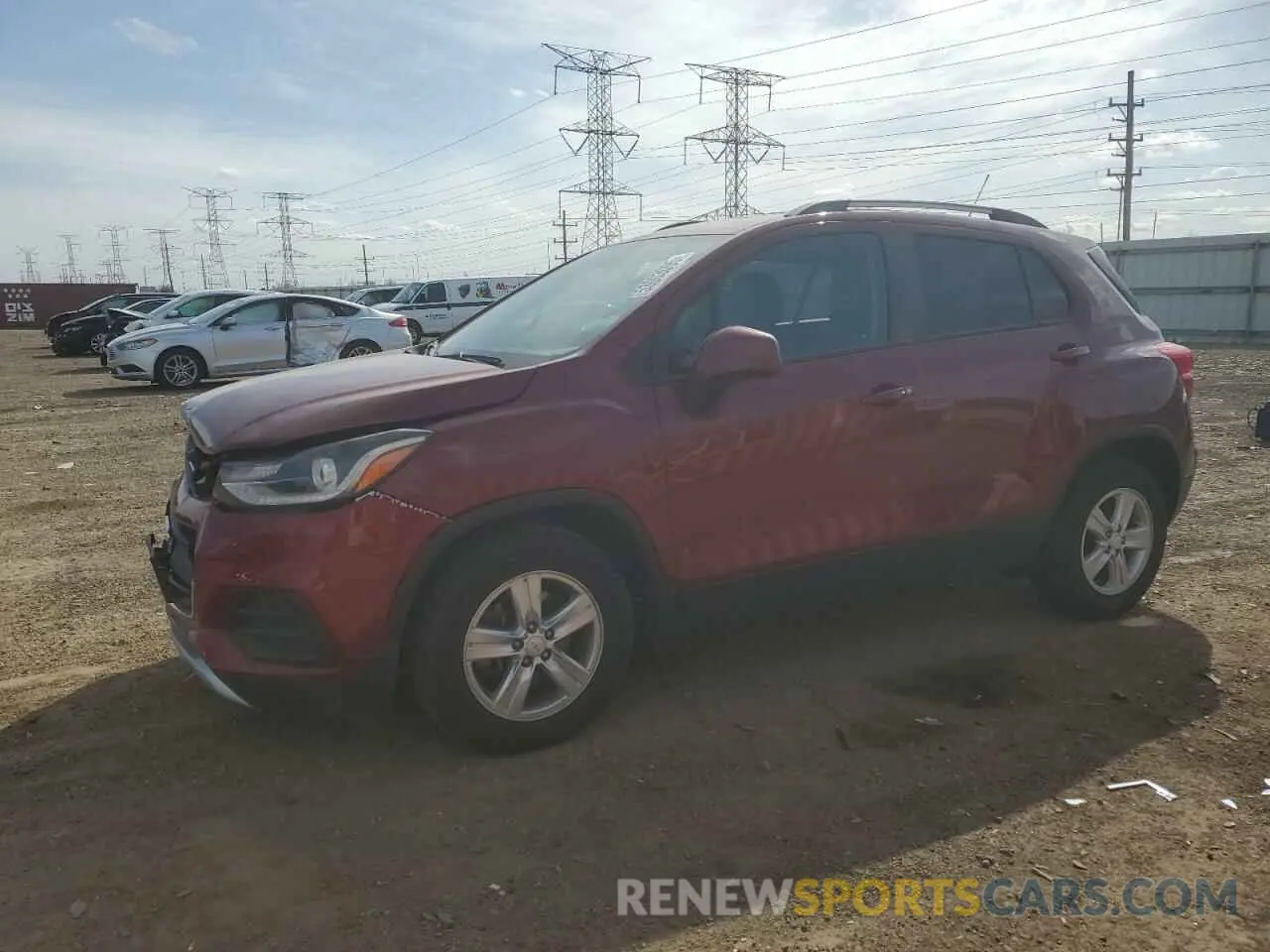 1 Фотография поврежденного автомобиля KL7CJLSM1NB546360 CHEVROLET TRAX 2022