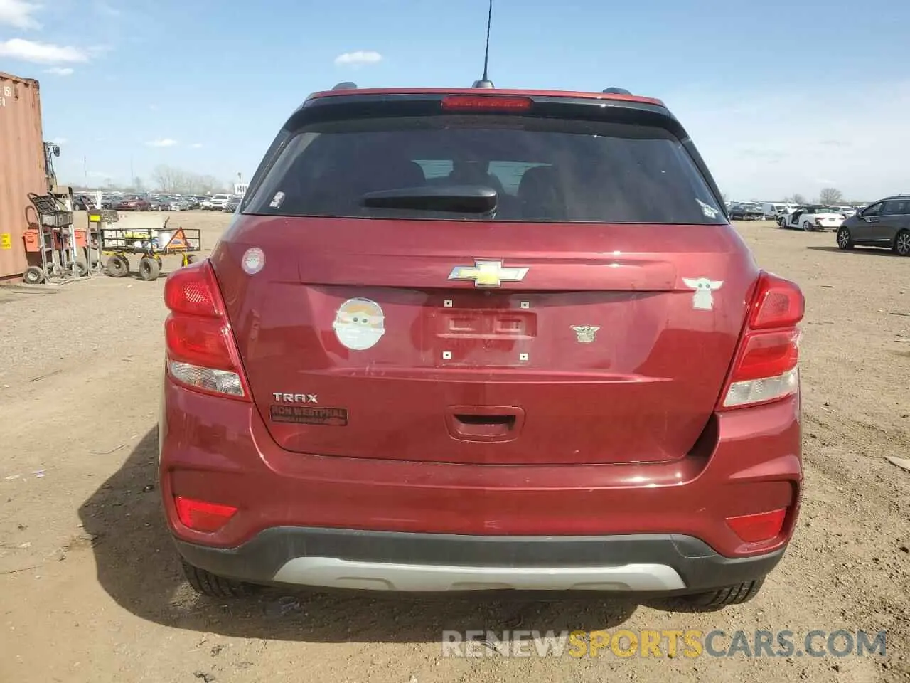 6 Фотография поврежденного автомобиля KL7CJLSM1NB546360 CHEVROLET TRAX 2022
