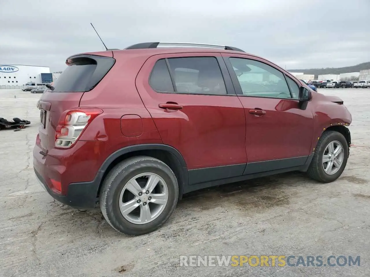3 Photograph of a damaged car KL7CJLSM1NB560579 CHEVROLET TRAX 2022