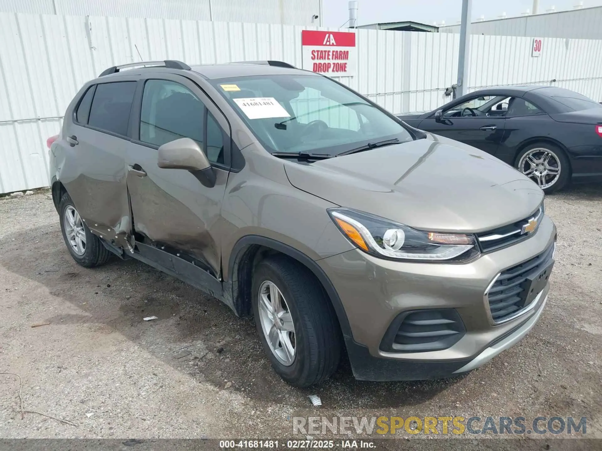 1 Фотография поврежденного автомобиля KL7CJLSM5NB563579 CHEVROLET TRAX 2022