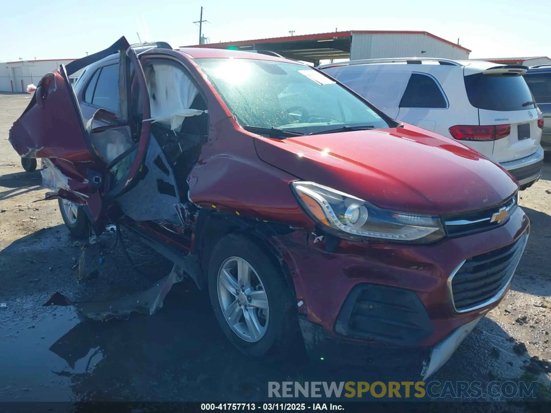 1 Фотография поврежденного автомобиля KL7CJLSM9NB568820 CHEVROLET TRAX 2022