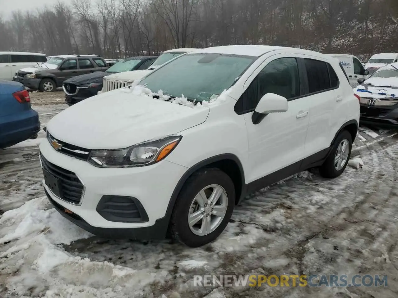 1 Фотография поврежденного автомобиля KL7CJNSM3NB544783 CHEVROLET TRAX 2022
