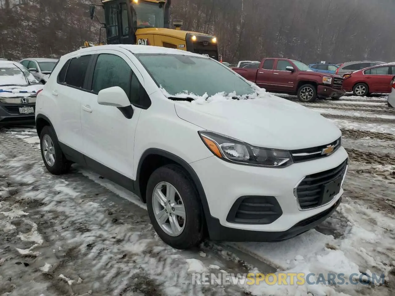 4 Фотография поврежденного автомобиля KL7CJNSM3NB544783 CHEVROLET TRAX 2022