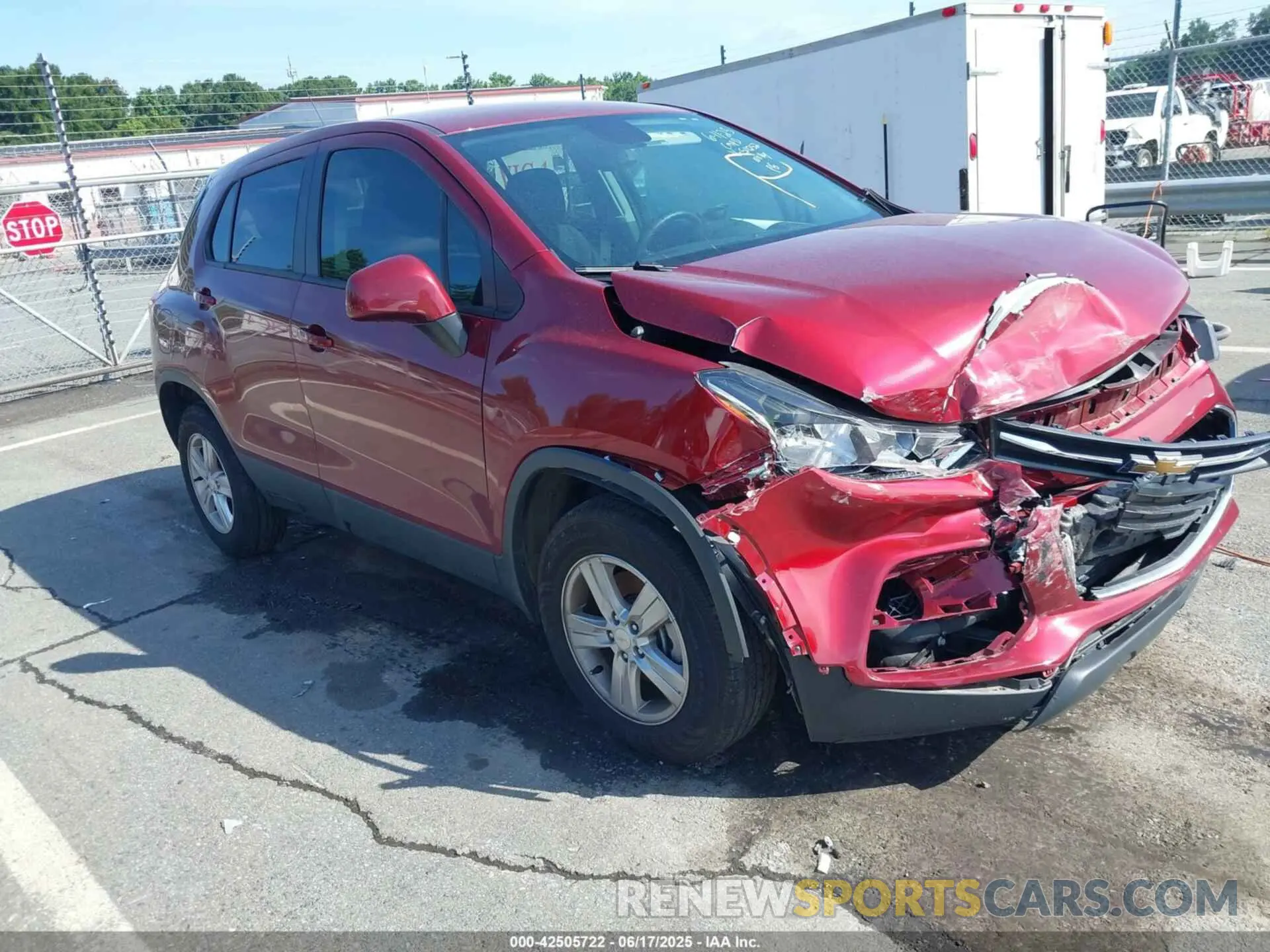 1 Фотография поврежденного автомобиля KL7CJNSM5NB511252 CHEVROLET TRAX 2022