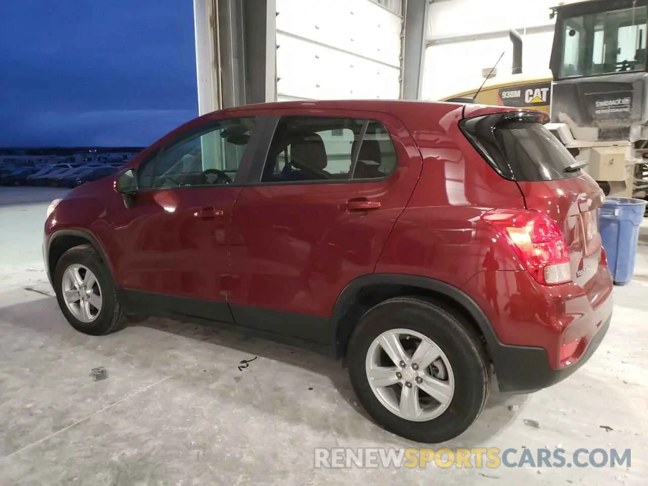 2 Photograph of a damaged car KL7CJNSM5NB512451 CHEVROLET TRAX 2022