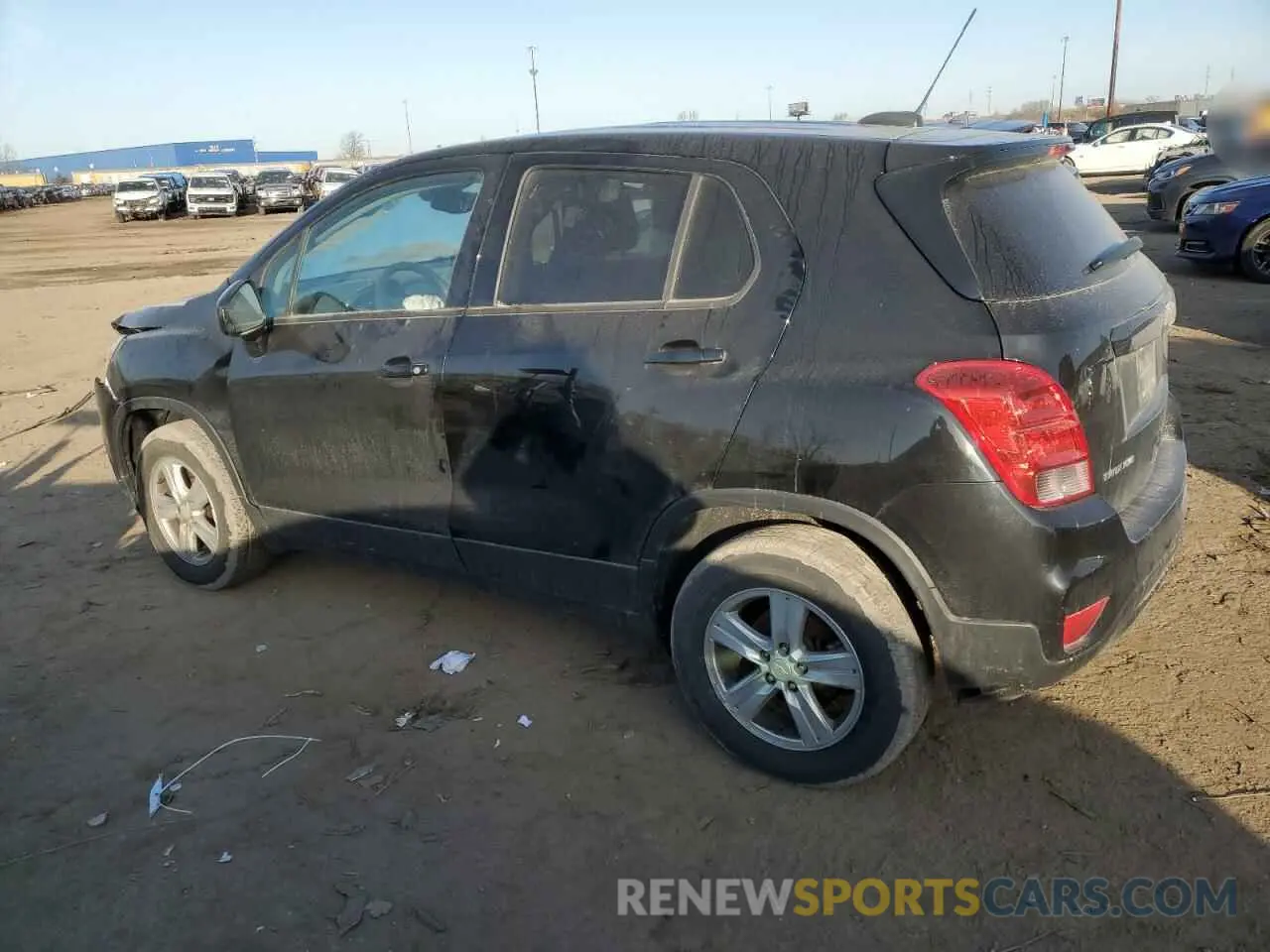 2 Фотография поврежденного автомобиля KL7CJNSM6NB542865 CHEVROLET TRAX 2022