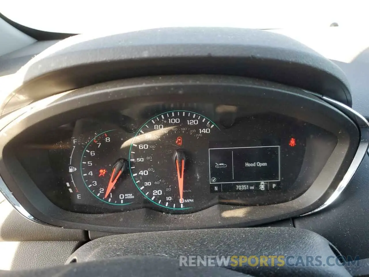 9 Фотография поврежденного автомобиля KL7CJNSM6NB542865 CHEVROLET TRAX 2022
