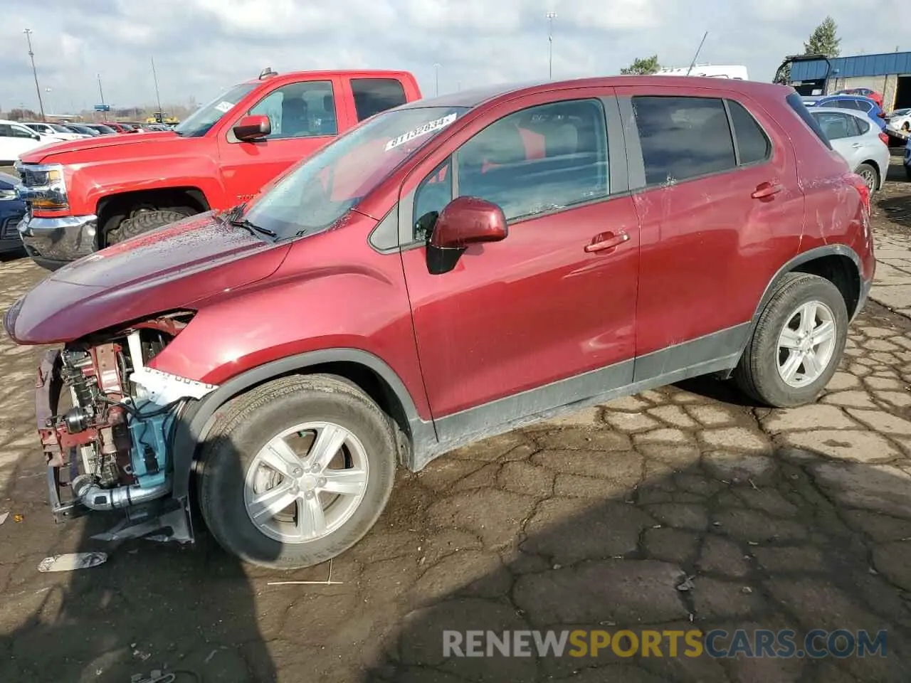 1 Photograph of a damaged car KL7CJNSM7NB505338 CHEVROLET TRAX 2022