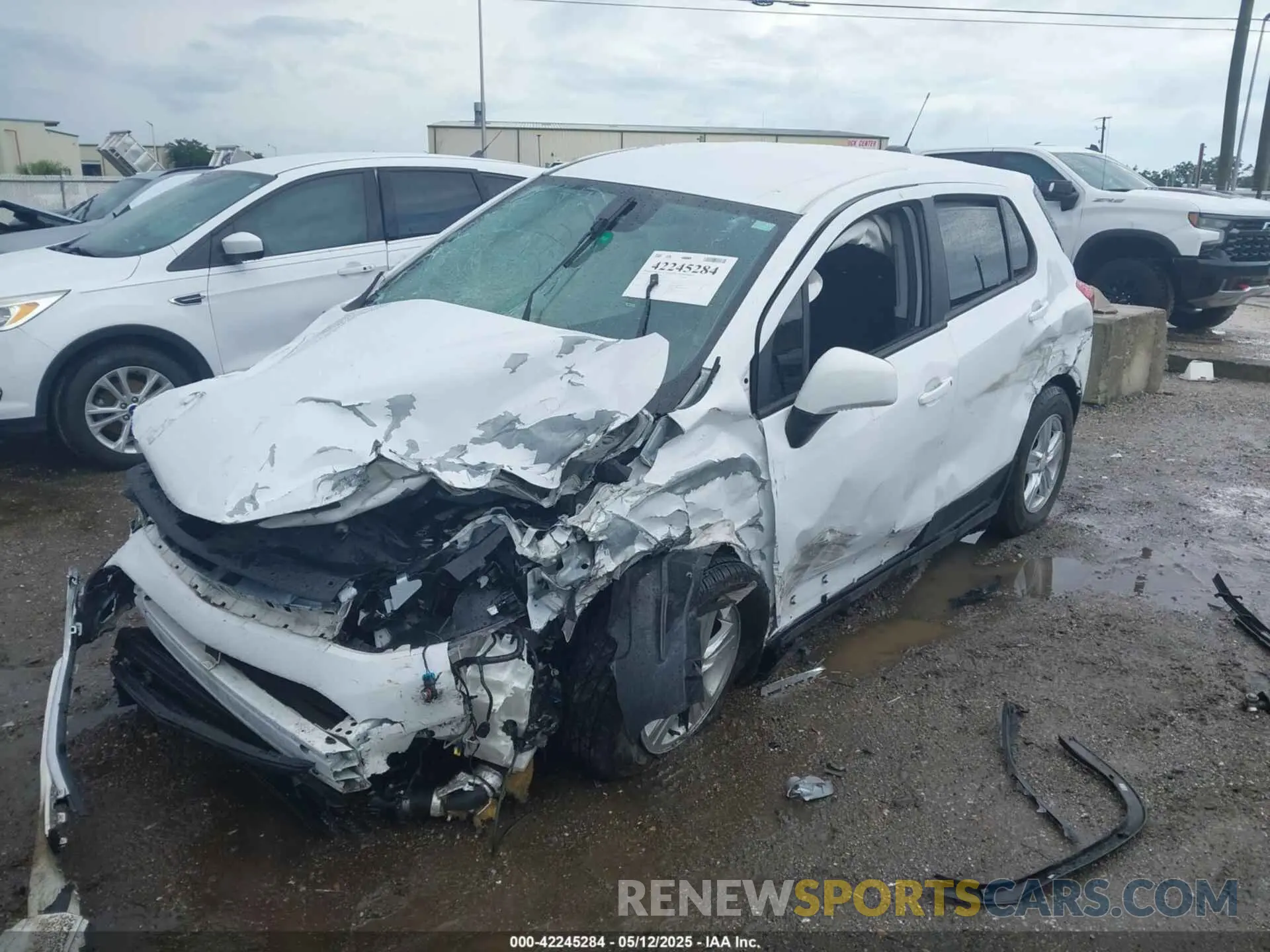2 Фотография поврежденного автомобиля KL7CJNSM7NB543376 CHEVROLET TRAX 2022