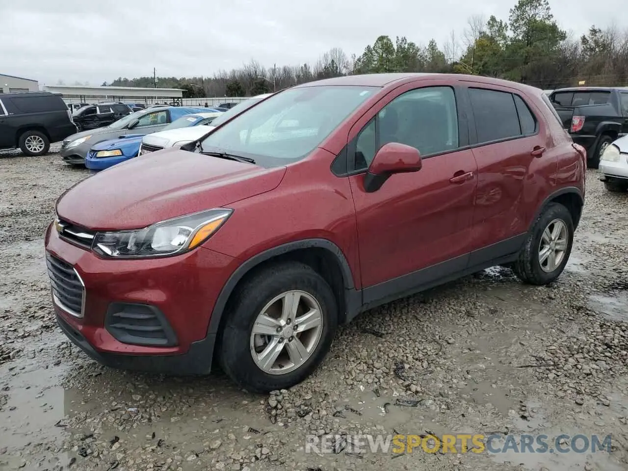 1 Photograph of a damaged car KL7CJNSM8NB503422 CHEVROLET TRAX 2022