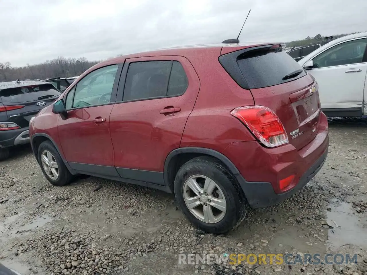 2 Photograph of a damaged car KL7CJNSM8NB503422 CHEVROLET TRAX 2022