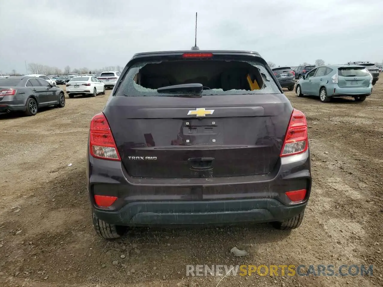6 Фотография поврежденного автомобиля KL7CJNSM8NB505347 CHEVROLET TRAX 2022