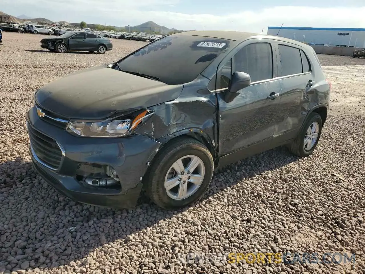 1 Фотография поврежденного автомобиля KL7CJNSM8NB507776 CHEVROLET TRAX 2022