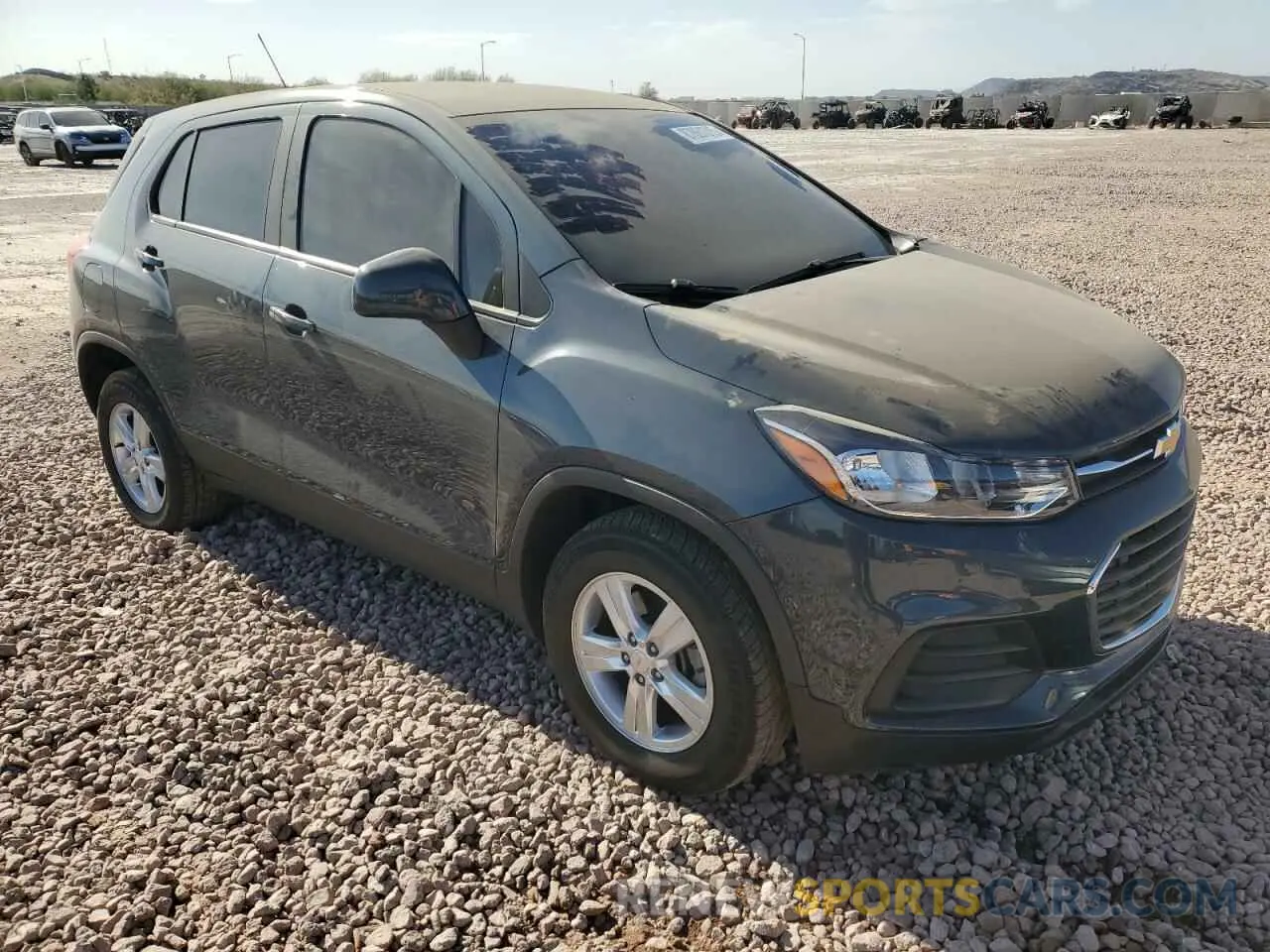 4 Фотография поврежденного автомобиля KL7CJNSM8NB507776 CHEVROLET TRAX 2022