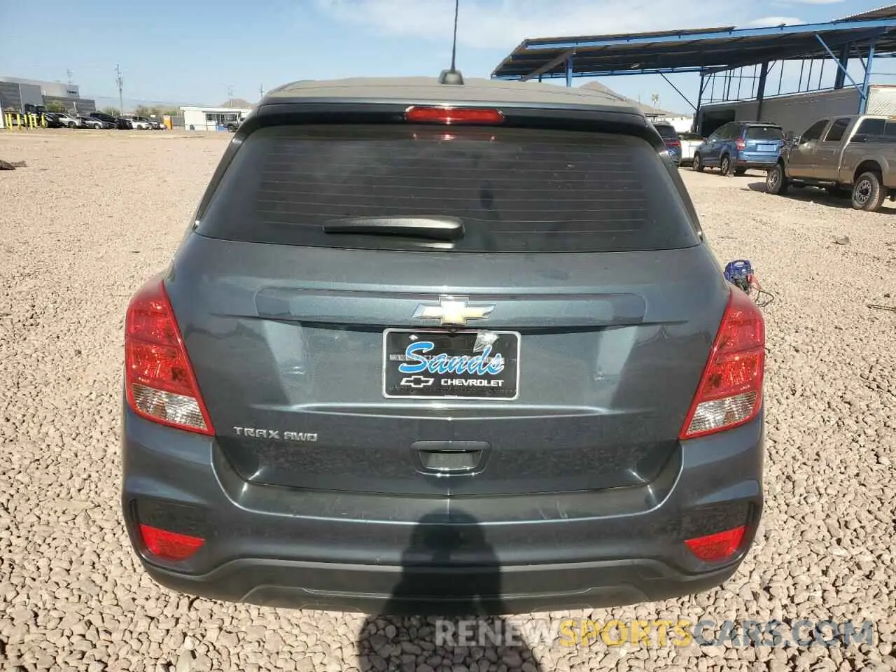 6 Фотография поврежденного автомобиля KL7CJNSM8NB507776 CHEVROLET TRAX 2022