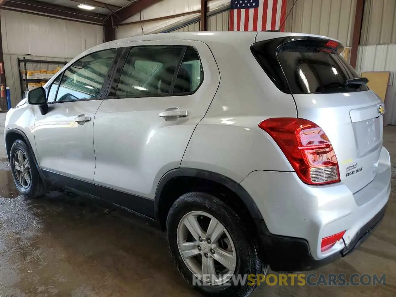 2 Фотография поврежденного автомобиля KL7CJNSM8NB545170 CHEVROLET TRAX 2022