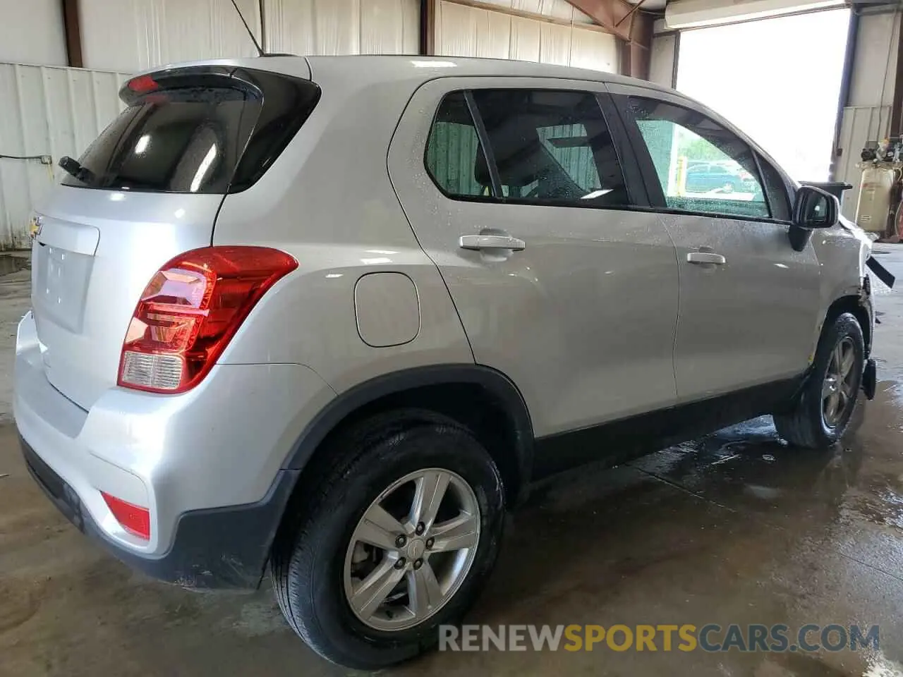 3 Фотография поврежденного автомобиля KL7CJNSM8NB545170 CHEVROLET TRAX 2022