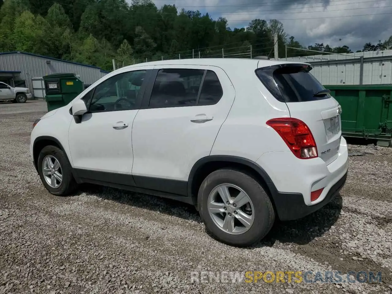 2 Photograph of a damaged car KL7CJNSM9NB509617 CHEVROLET TRAX 2022