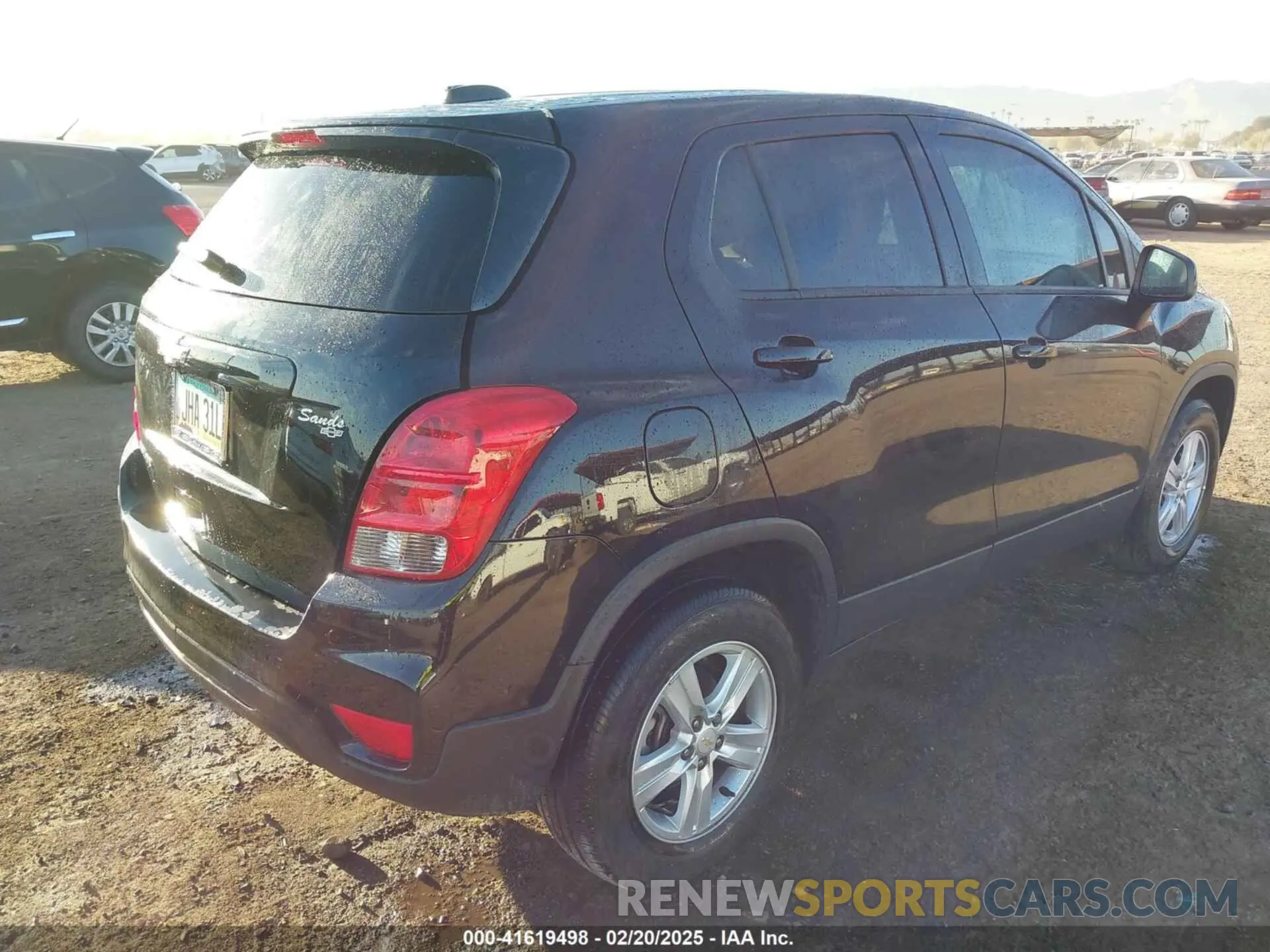 4 Фотография поврежденного автомобиля KL7CJNSM9NB550474 CHEVROLET TRAX 2022