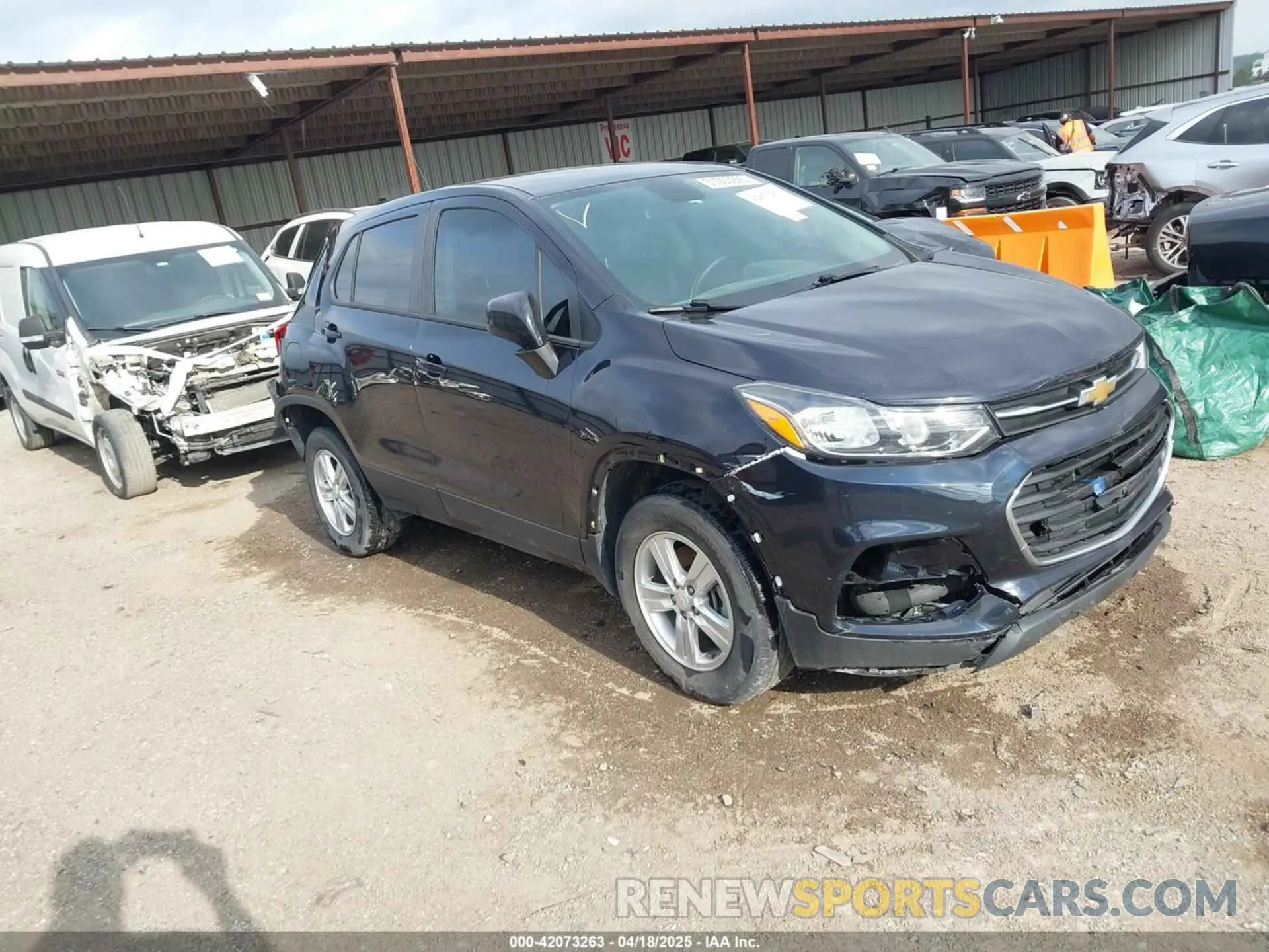 1 Фотография поврежденного автомобиля KL7CJNSMXNB503258 CHEVROLET TRAX 2022