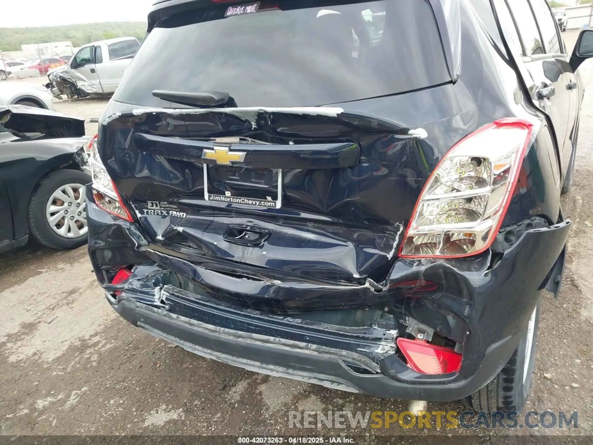 12 Фотография поврежденного автомобиля KL7CJNSMXNB503258 CHEVROLET TRAX 2022